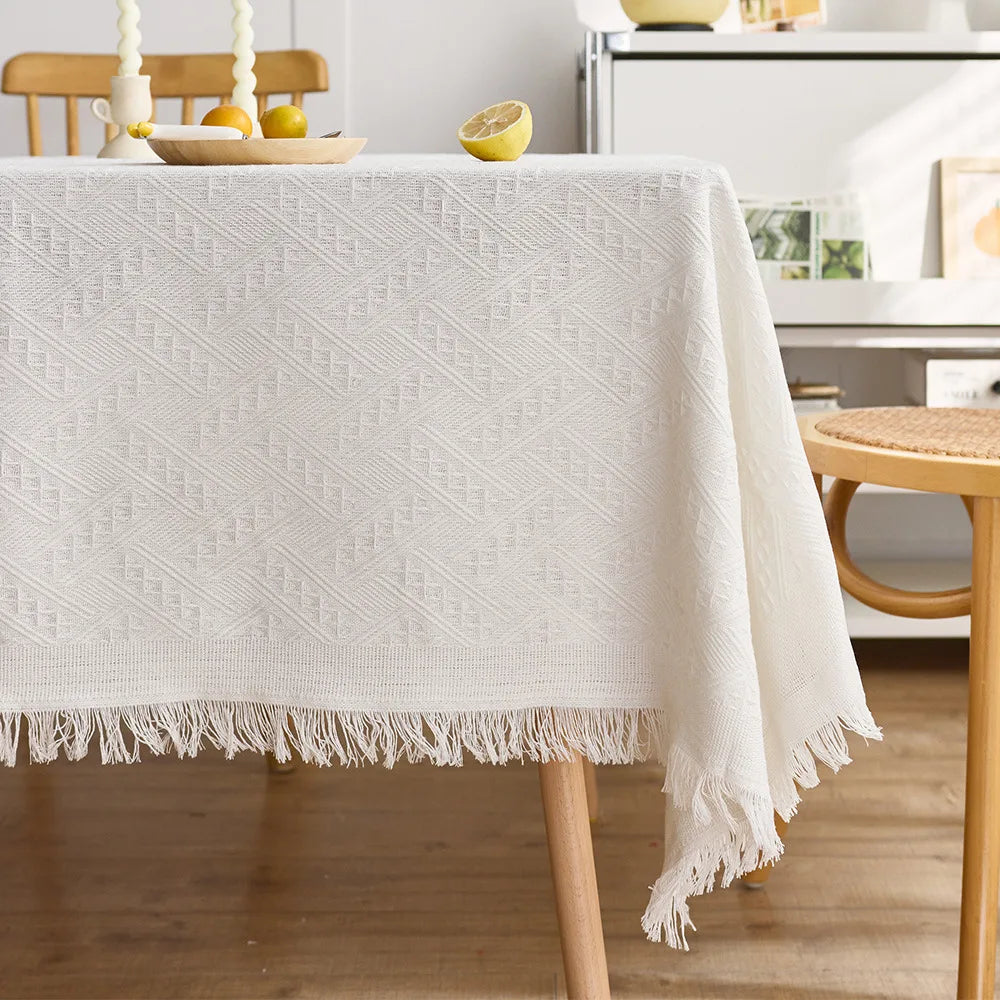 Tovaglia di lusso - Elegante lino in cotone francese per la decorazione domestica