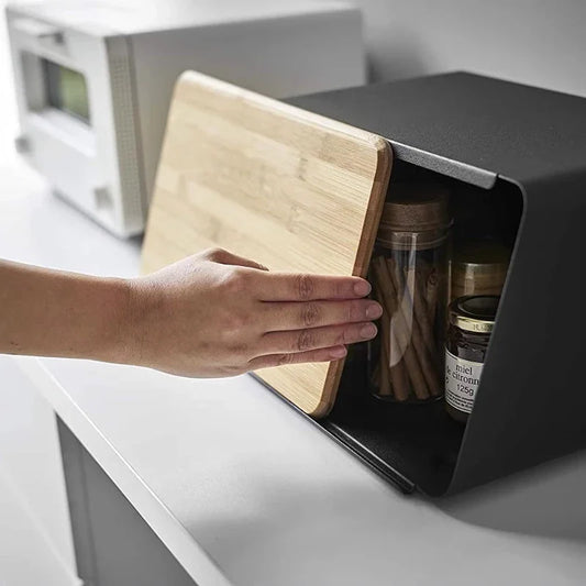 Bamboo Bread Box – Keep Bread Fresh & Tidy, Rooted Living