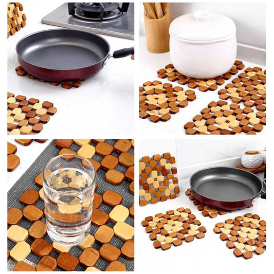 Bamboo Insulation Pad: Eco-Friendly Heat Protection for Stylish Dining