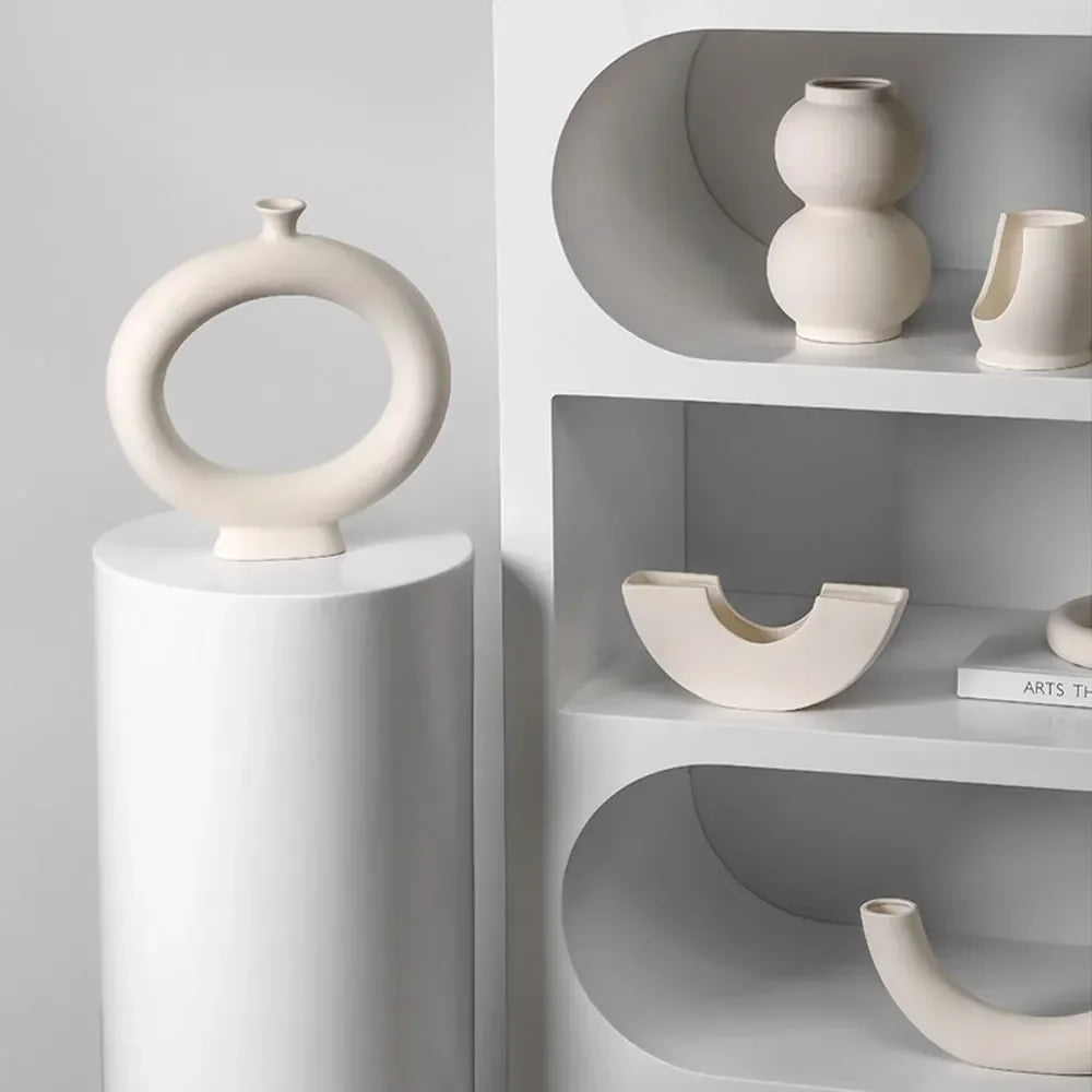 Eco-Friendly Ceramic Flower Pot – Modern Decor by Crafts