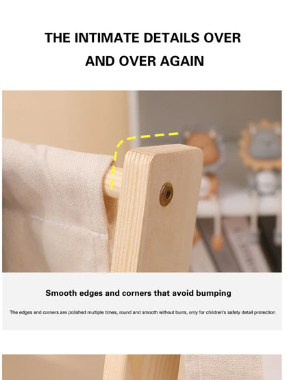 木制儿童书架——适合小读者的时尚储物空间！