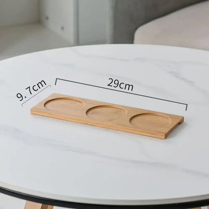 Wooden Plant Stand Flower Pot Base Holder Stool Indoor