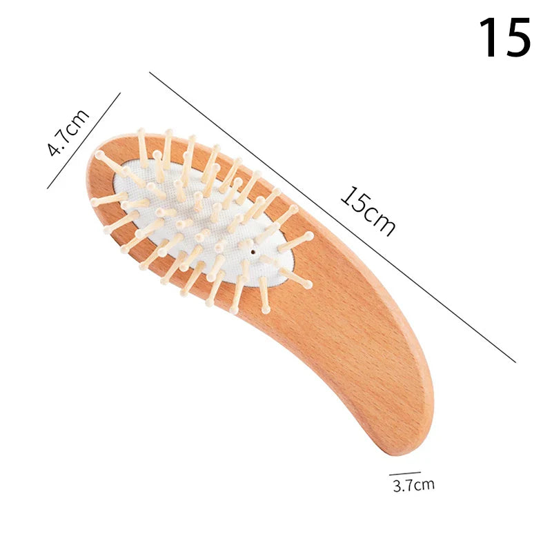 Eco-Friendly Bamboo Comb: Anti-Static Tool for Pros