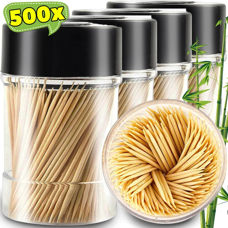 Eco-Friendly Bamboo Toothpick Picks for Stylish Events