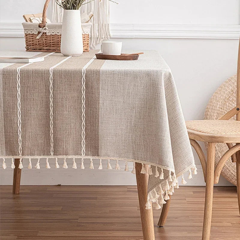 Elegante tovaglia in lino - impermeabile & Elegante, ideale per eventi