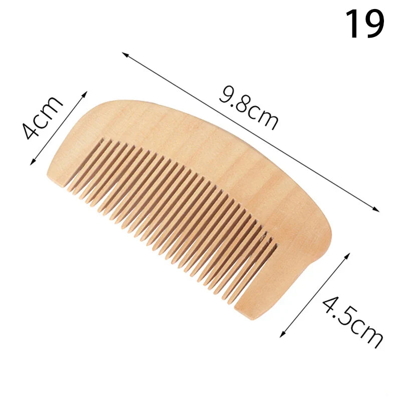 Eco-Friendly Bamboo Comb: Anti-Static Tool for Pros
