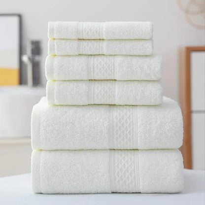 Luxurious Cotton Towel Set - Ultra Soft, Quick-Dry, Eco-Friendly