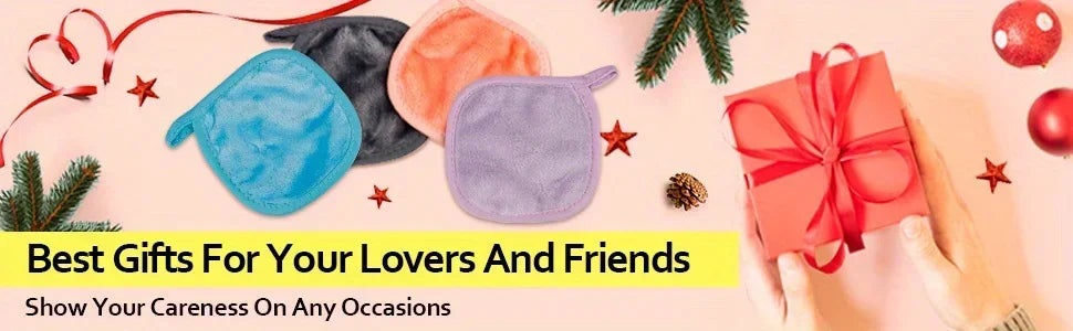 Lingettes réutilisables en microfibre pour un démaquillage sans effort - Solution de soins de la peau respectueuse de l'environnement