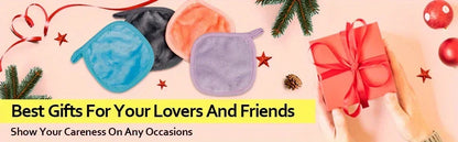 Lingettes réutilisables en microfibre pour un démaquillage sans effort - Solution de soins de la peau respectueuse de l'environnement