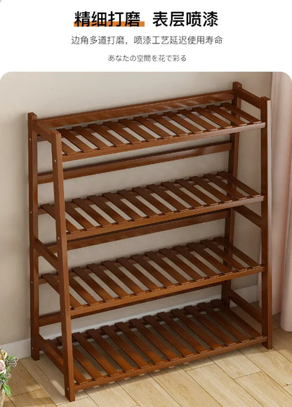 Wooden Universal Plant Shelf - Elevate Your Garden Style!