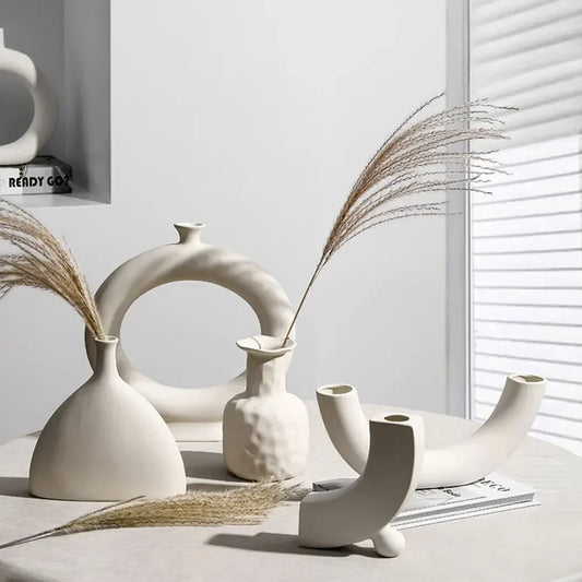 Eco-Friendly Ceramic Flower Pot – Modern Decor by Crafts