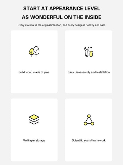 木制儿童书架——适合小读者的时尚储物空间！