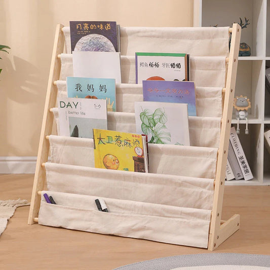 Wooden Kids Bookshelf – Stylish Storage for Young Readers!