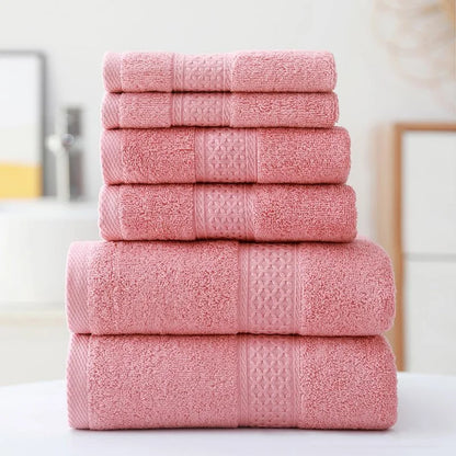 Luxurious Cotton Towel Set - Ultra Soft, Quick-Dry, Eco-Friendly