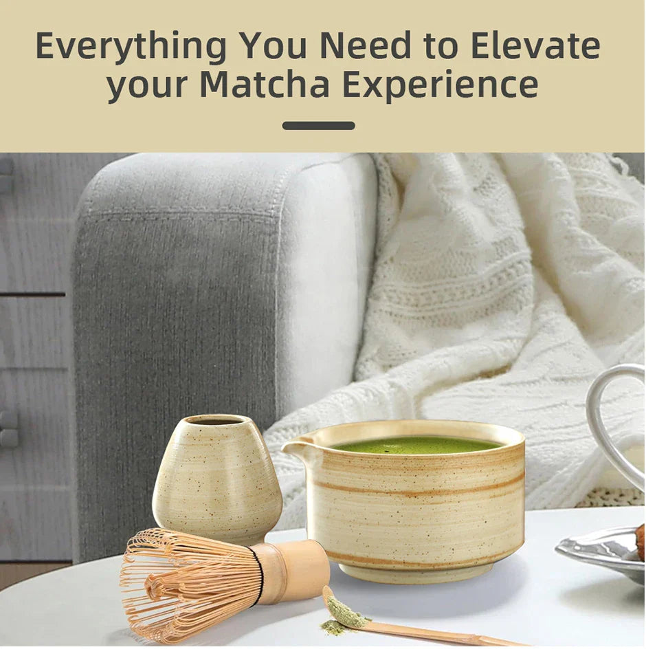 Japanese Matcha Tea Set - Elevate Your Brewing Ritual