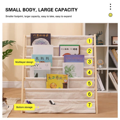 木制儿童书架——适合小读者的时尚储物空间！