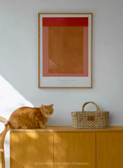 手工编织海草篮 - 环保家居收纳袋