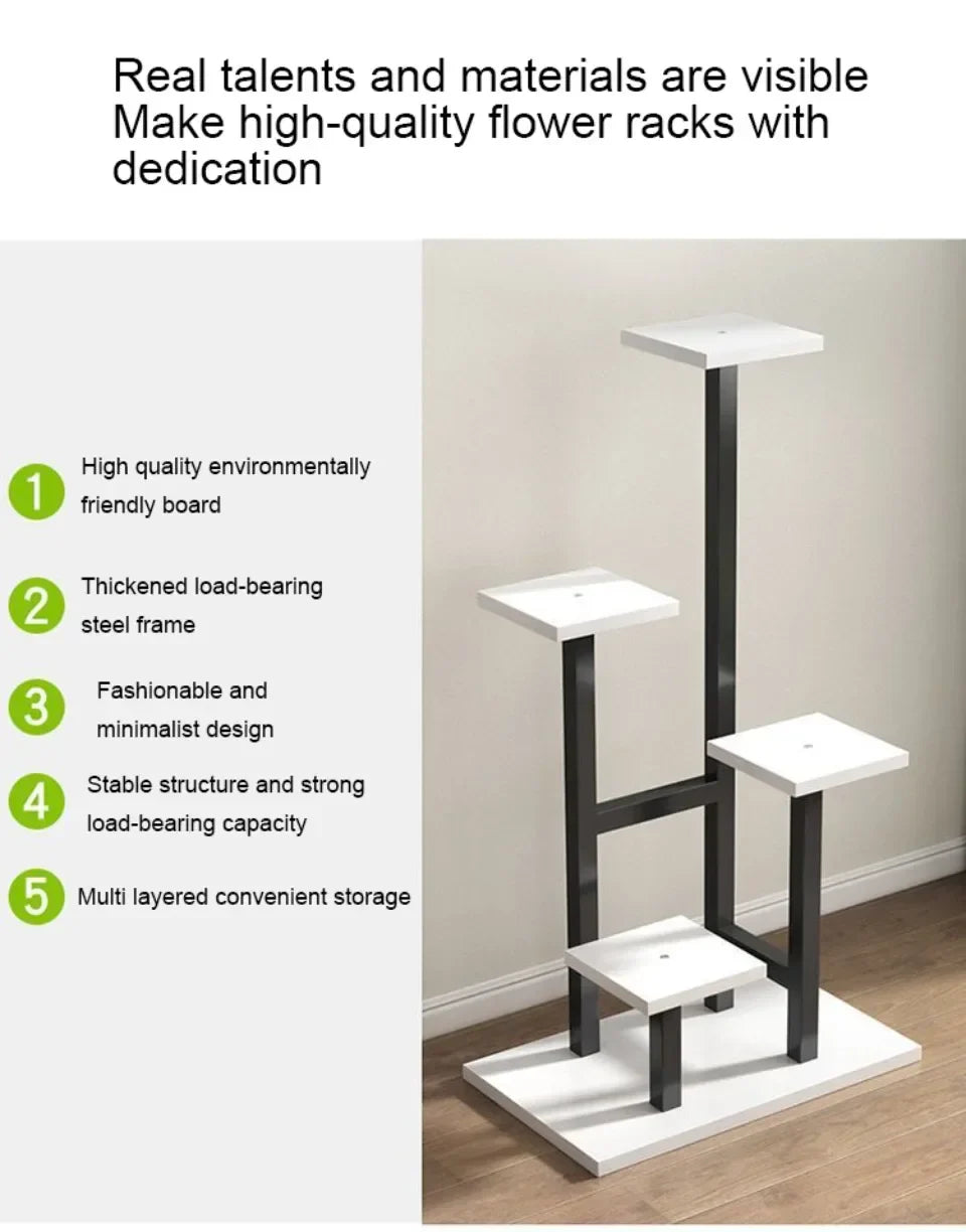 Indoor Plant Stand - Stylish Multi-Plant Holder by [Brand Name]