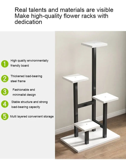 Indoor Plant Stand - Stylish Multi-Plant Holder by [Brand Name]