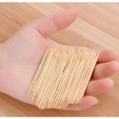 Eco-Friendly Bamboo Toothpick Picks for Stylish Events