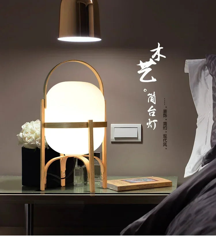 Modern Bamboo Floor Lamp – Chic LED Lighting for Home