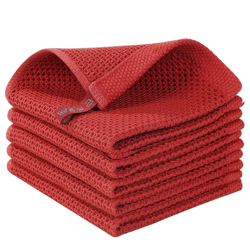Super Absorbent Cotton Dishcloth - Soft & Stylish Kitchen Essential