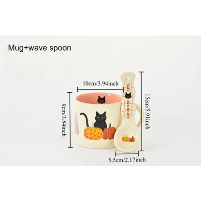 Cute Ceramic Coffee Mug - Aesthetic Home Style by Ins Style