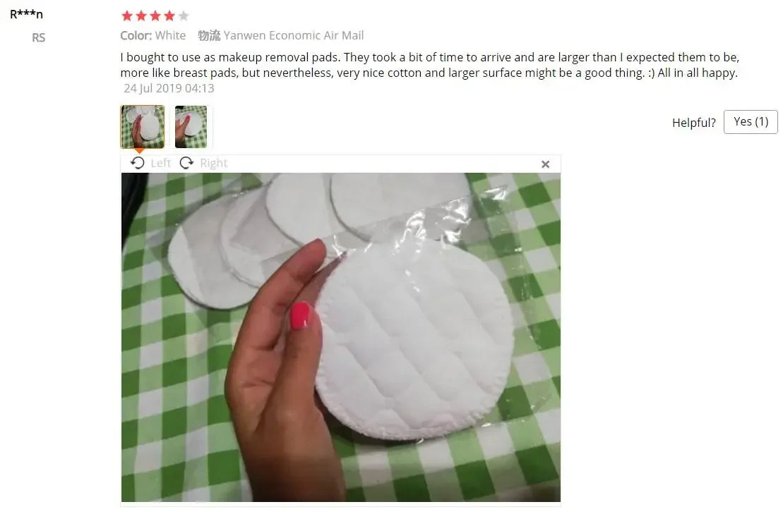Eco-Friendly Makeup Remover Pads - Soft Bamboo Fiber for Gentle Cleansing
