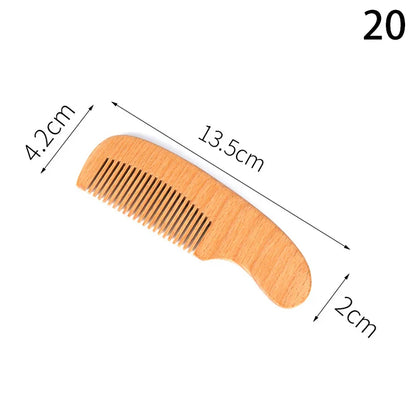 Eco-Friendly Bamboo Comb: Anti-Static Tool for Pros