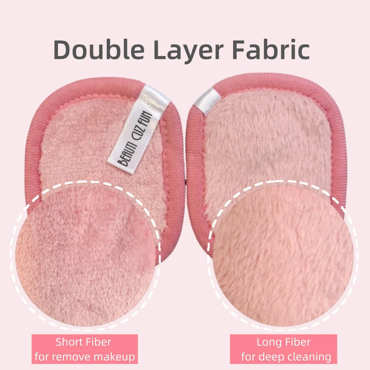 Reusable Makeup Remover Pads for Facial Cleansing