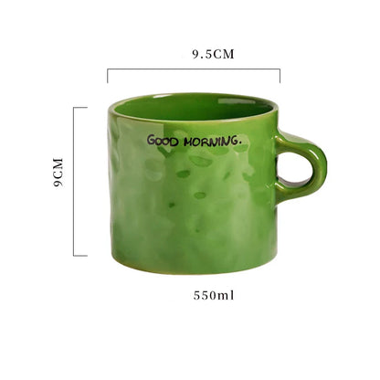 Stylish 550 ML Ceramic Mug - Perfect for Coffee Lovers!