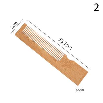Eco-Friendly Bamboo Comb: Anti-Static Tool for Pros