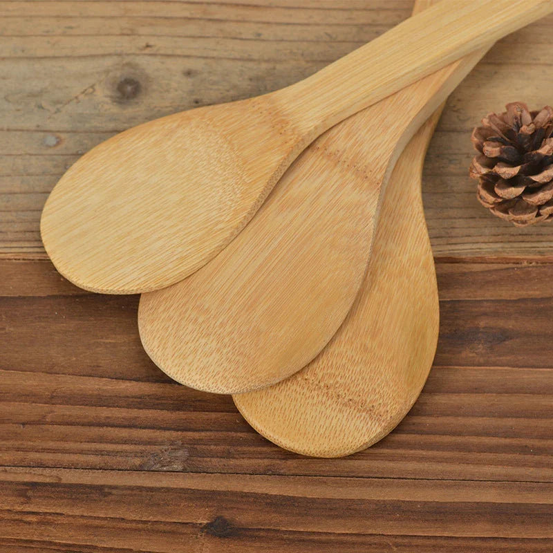 Eco-Friendly Bamboo Rice Spoon for Home Cooks - Stylish & Durable