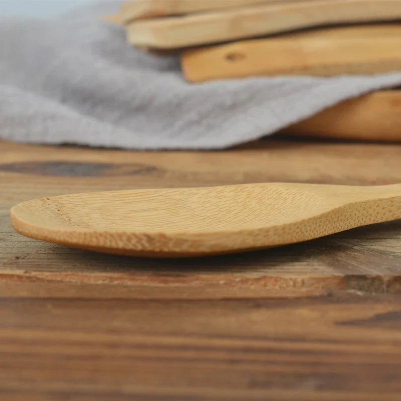 Eco-Friendly Bamboo Rice Spoon for Home Cooks - Stylish & Durable