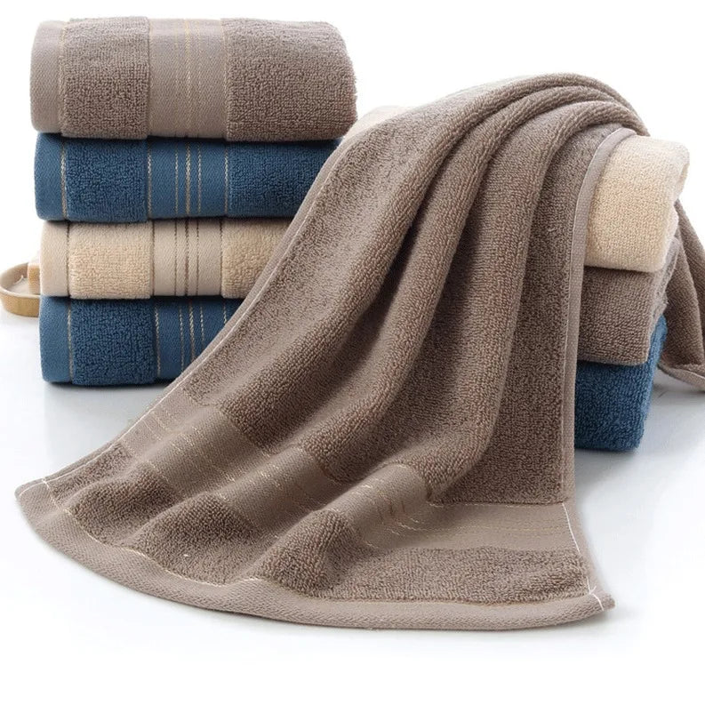 Ultra-Absorbent Cotton Towel - Soft & Skin-Friendly | Family Must-Have