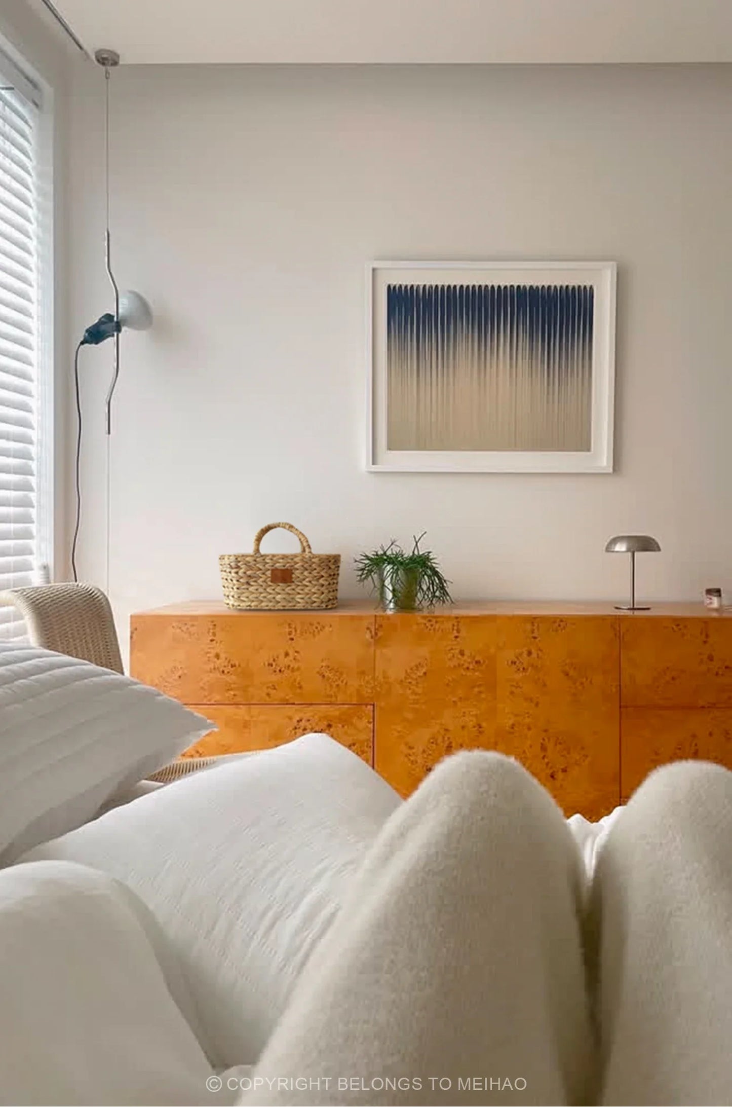 手工编织海草篮 - 环保家居收纳袋