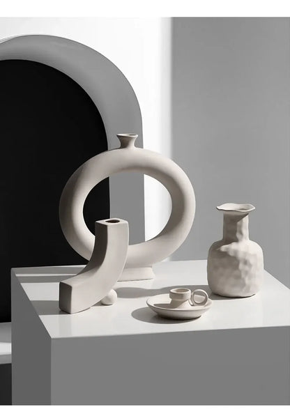 Eco-Friendly Ceramic Flower Pot – Modern Decor by Crafts