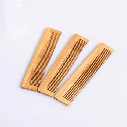 Bamboo Massage Comb: Eco-Friendly Hair Care for Men & Women