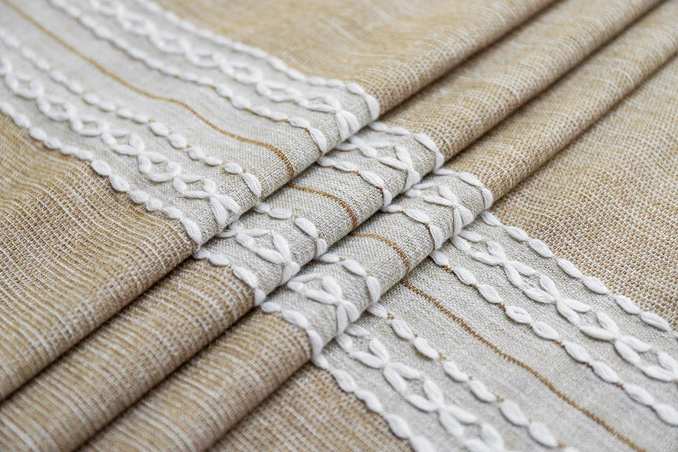 Battilo 防水亚麻棉桌布 – 提升用餐格调