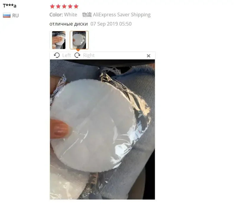 Eco-Friendly Makeup Remover Pads - Soft Bamboo Fiber for Gentle Cleansing