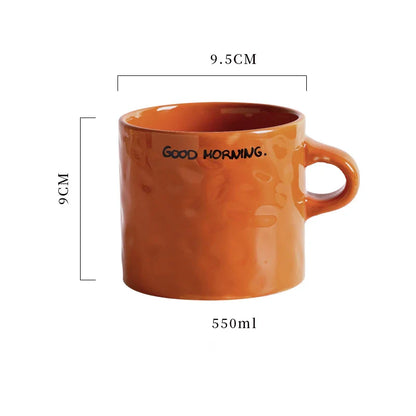 Stylish 550 ML Ceramic Mug - Perfect for Coffee Lovers!