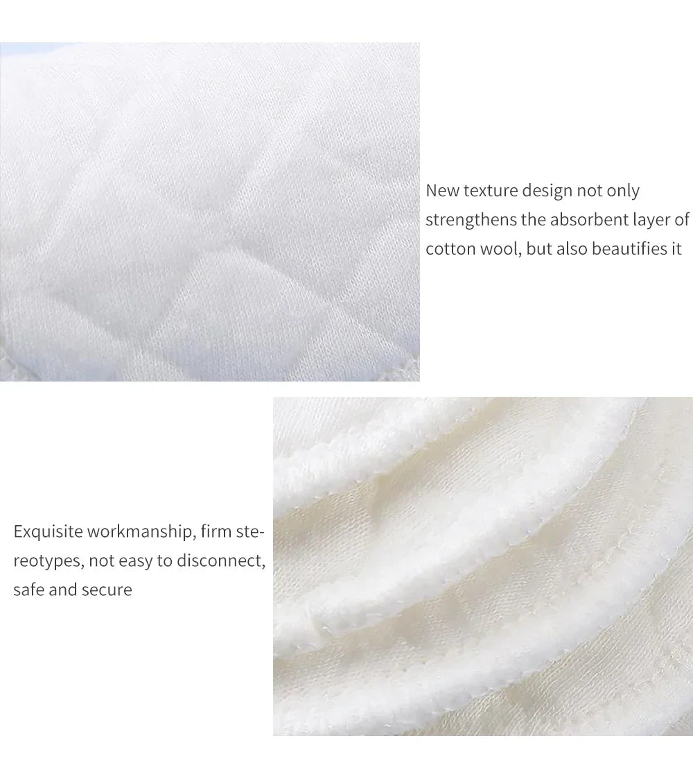 Eco-Friendly Makeup Remover Pads - Soft Bamboo Fiber for Gentle Cleansing
