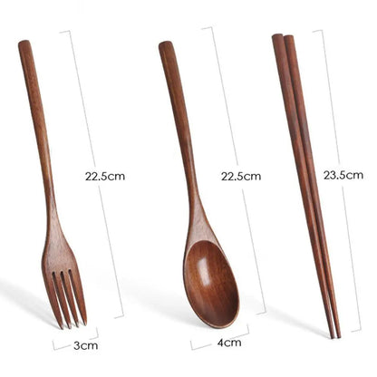 수제 대나무 젓가락 세트 - 우아한 식사 필수품