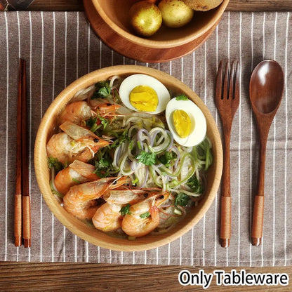 수제 대나무 젓가락 세트 - 우아한 식사 필수품