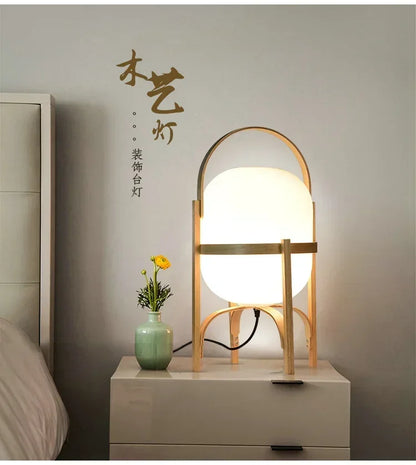 Modern Bamboo Floor Lamp – Chic LED Lighting for Home
