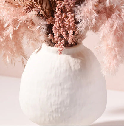 Handmade Ceramic Vase - Artisan Floral Elegance for Home