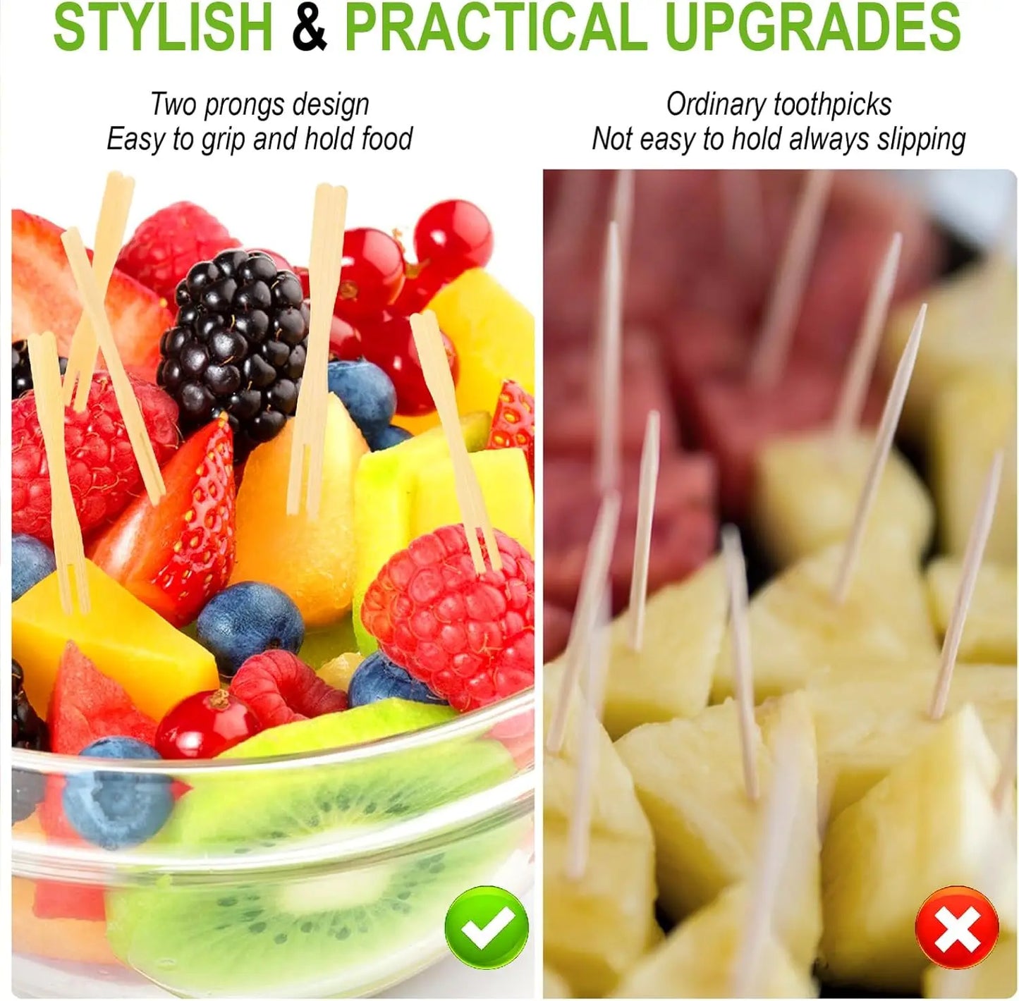 Eco-Friendly Bamboo Forks: Chic Charcuterie Essential